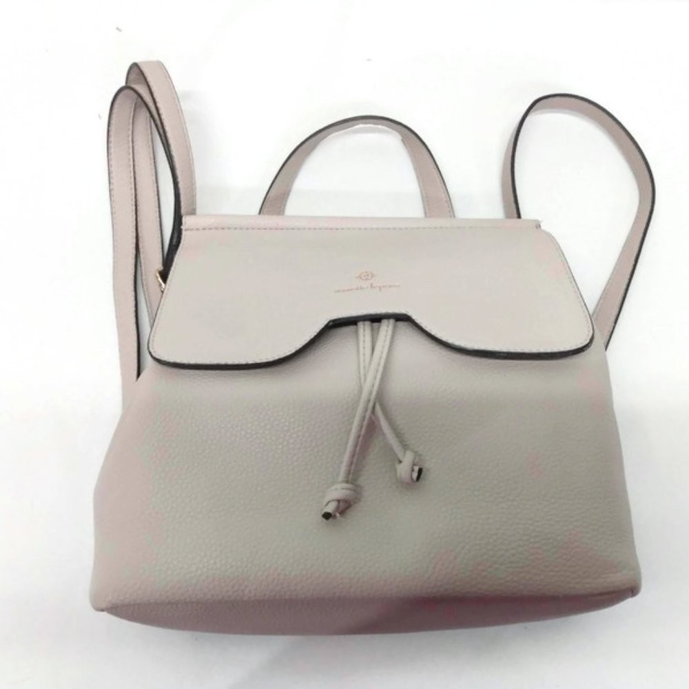 Nanette Lepore Ecru White Convertible Backpack